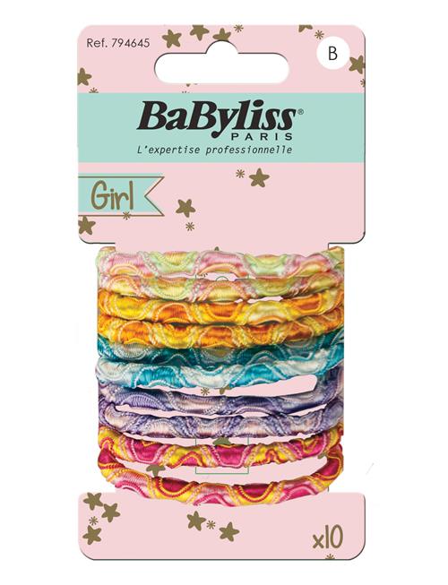 Babyliss Paris Elastics Mixed Colours Kids 10 Pcs Babyliss Paris Patterned