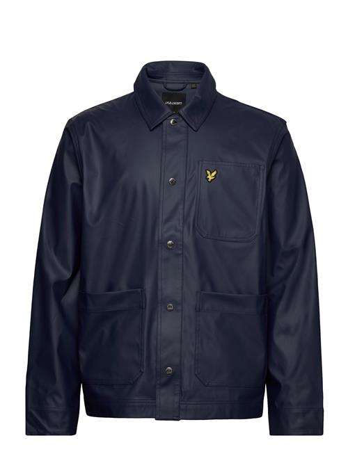 Lyle & Scott Rubberised Work Jacket Lyle & Scott Navy