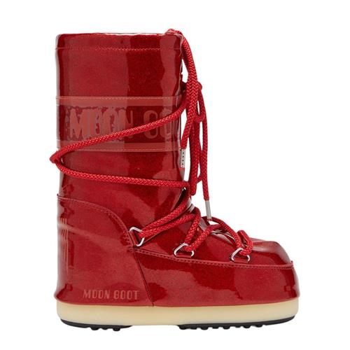 Moon Boot Icon Glitter Snow Boots Rød | Rød | 35-38 EU