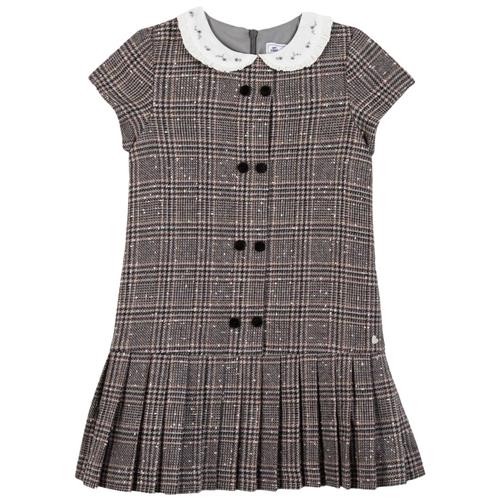 Se Tartine et Chocolat Uldkjole Heather Gray | Grå | 12 years ved Babyshop