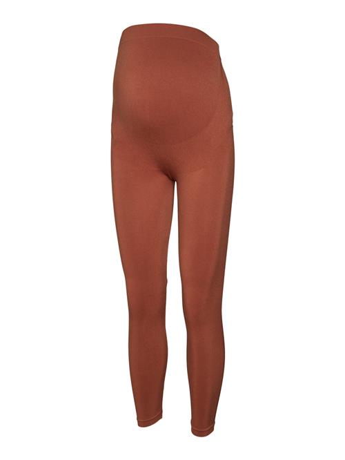 MAMALICIOUS Leggings 'MLTIA JEANNE'  brun