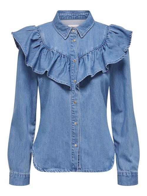 ONLY Bluse 'Indigo'  blue denim