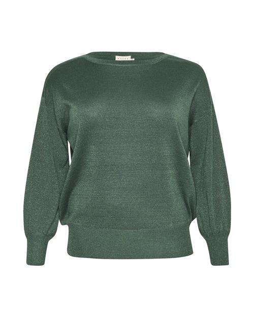 KAFFE CURVE Pullover 'KCRegitta'  smaragd