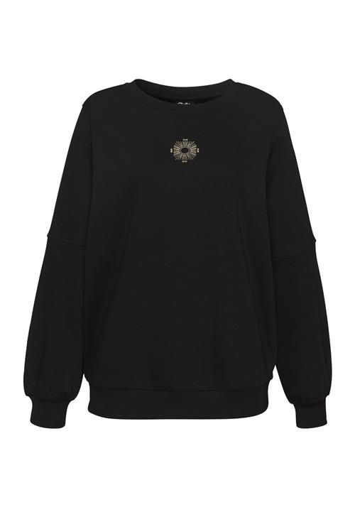 BUFFALO Sweatshirt  guld / sort