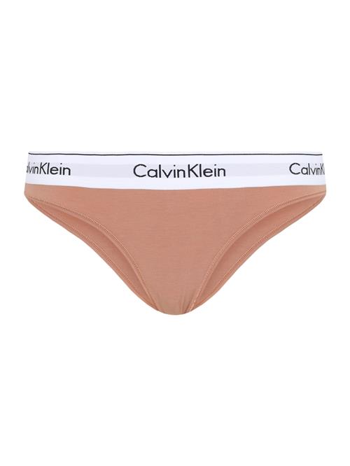 Se Calvin Klein Underwear String  abrikos / sort / hvid ved About You