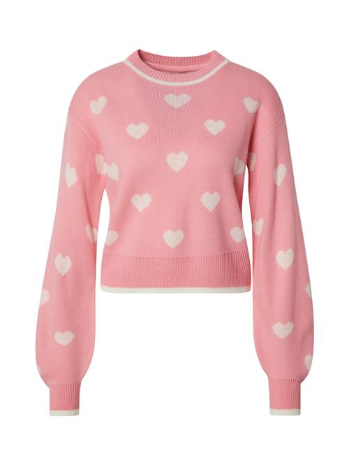 Se JDY Pullover 'JDYROMANCE'  beige / pink ved About You