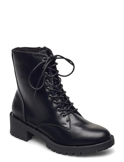 Bianco Biaclaire Laced Up Boot Bianco Black