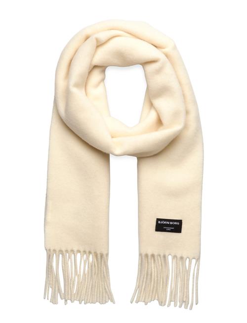 Björn Borg Centre Wool Scarf Björn Borg Cream