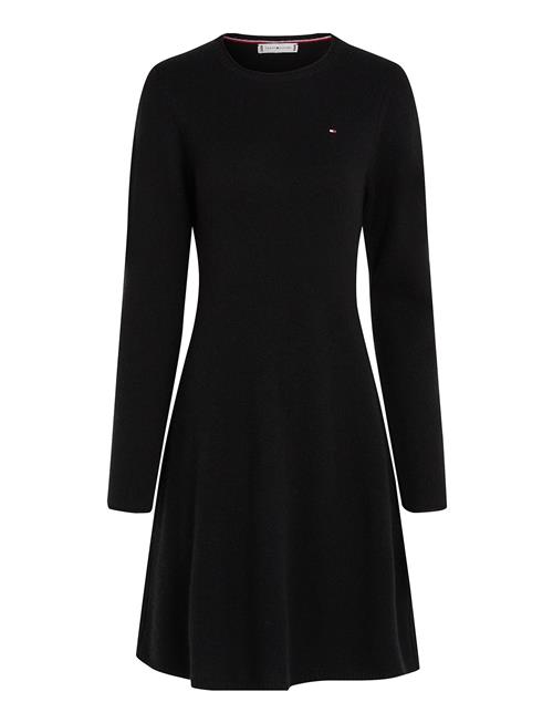 Tommy Hilfiger Soft Wool Flared C-Nk Swt Dress Tommy Hilfiger Black