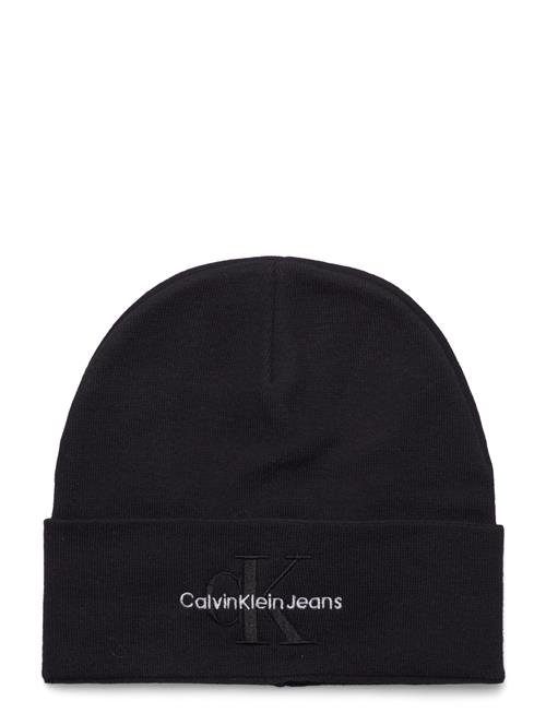 Calvin Klein Mono Logo Embro Beanie Calvin Klein Black