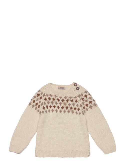 Huttelihut Sweater Alpaca Wool Knit Huttelihut Beige