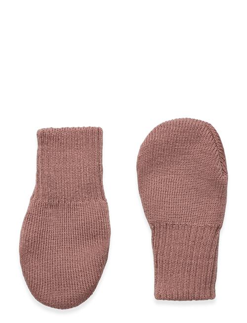 Huttelihut Mittens Wool Knit Huttelihut Pink