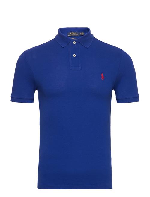 Polo Ralph Lauren Slim Fit Mesh Polo Shirt Polo Ralph Lauren Blue