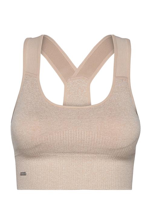 aim´n High Support Ribbed Bra Aim´n Beige