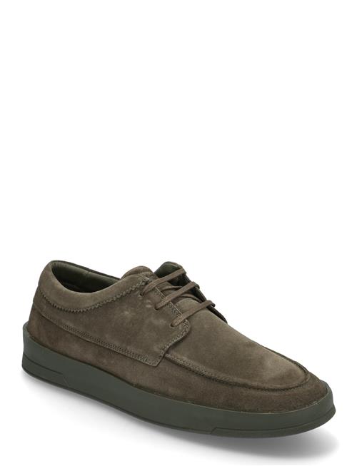 Bianco Biatom Lace Shoe Suede Bianco Khaki