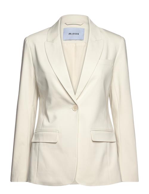 Minus Msdexa Single Breasted Blazer Minus White