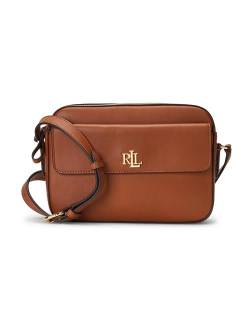 Lauren Ralph Lauren Skuldertaske 'MARCY'  brun / guld