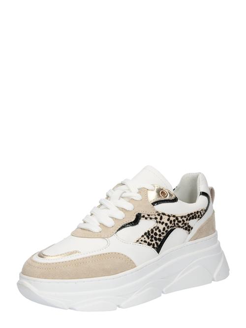 Se PS Poelman Sneaker low 'JANA'  beige / guld / sort / hvid ved About You