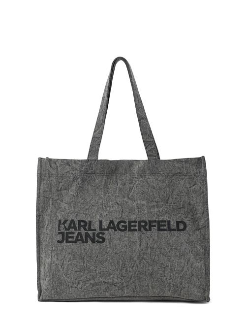 KARL LAGERFELD JEANS Shopper  sort / black denim