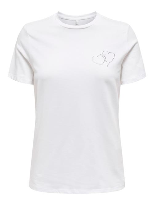 ONLY Shirts 'ONLAriana'  sølv / hvid