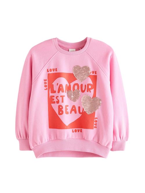 Next Sweatshirt  guld / pink / rød