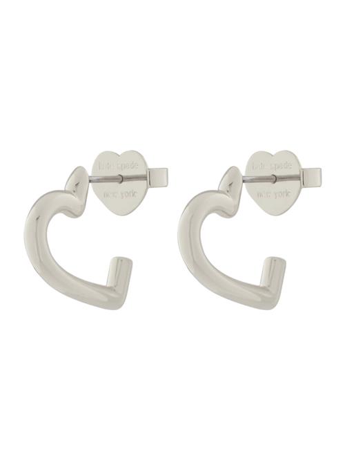 Kate Spade Øreringe 'Heart You Hoops'  sølv
