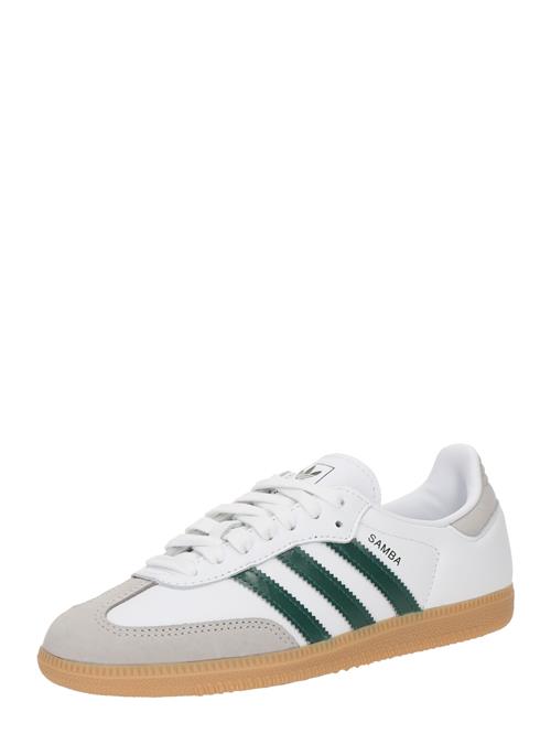 ADIDAS ORIGINALS Sneaker low 'SAMBA'  grå / grøn / hvid