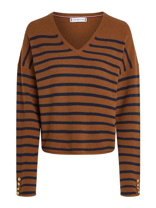 Se TOMMY HILFIGER Pullover  brun / sort ved About You