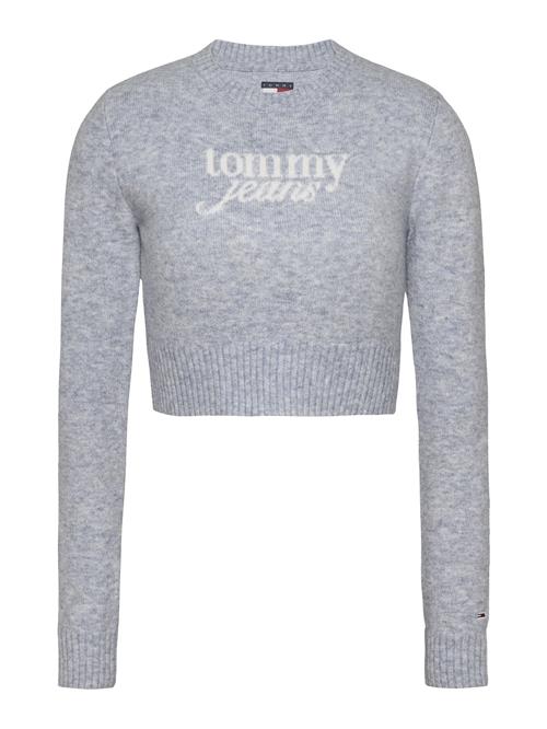 Tommy Jeans Pullover  grå-meleret / hvid