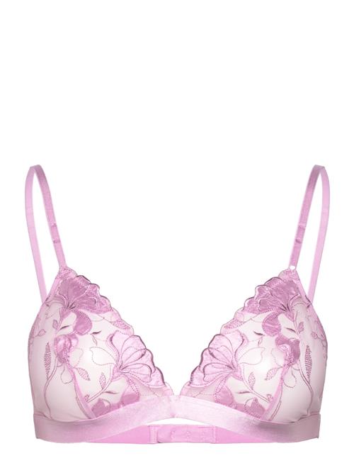 Etam Volage - Embroidered Wireless Triangle Bra Etam Pink