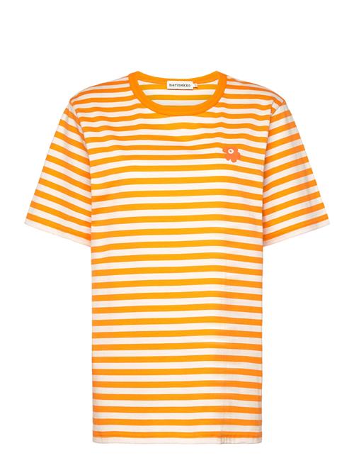 Marimekko Tasaraita Ss Marimekko Orange