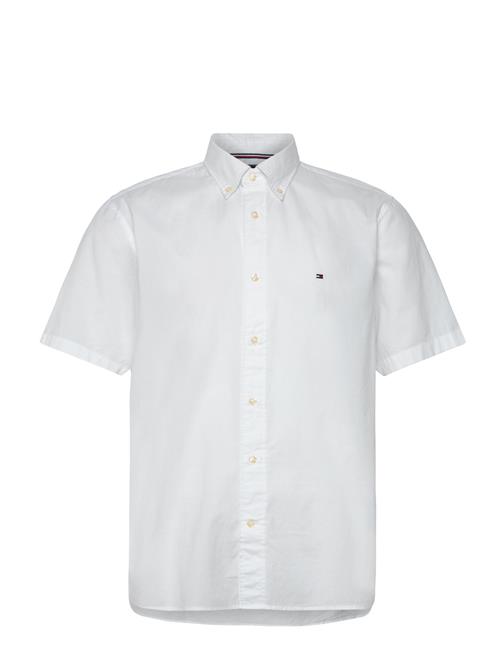 Tommy Hilfiger Flex Poplin Rf Shirt S/S Tommy Hilfiger White