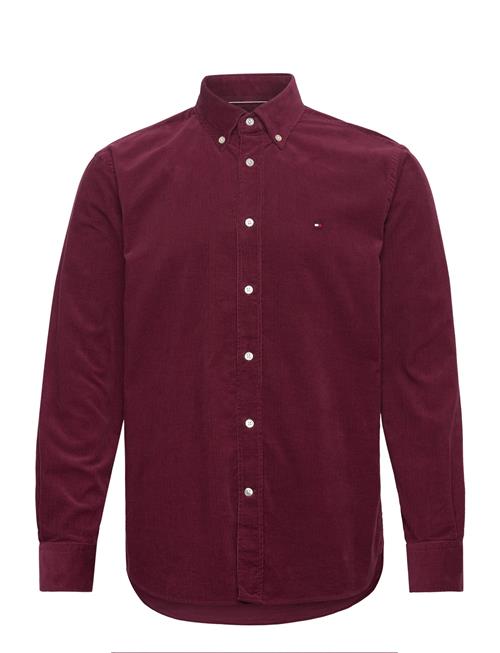 Tommy Hilfiger Solid Corduroy Rf Shirt Tommy Hilfiger Burgundy