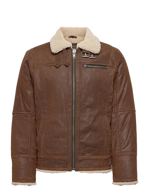 Jofama Axel Classic Pile Suede Jacket Jofama Brown