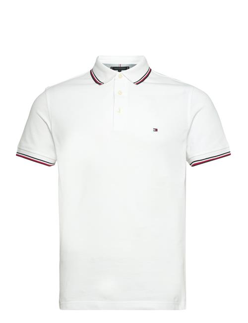 Tommy Hilfiger 1985 Rwb Tipped Slim Polo Tommy Hilfiger White