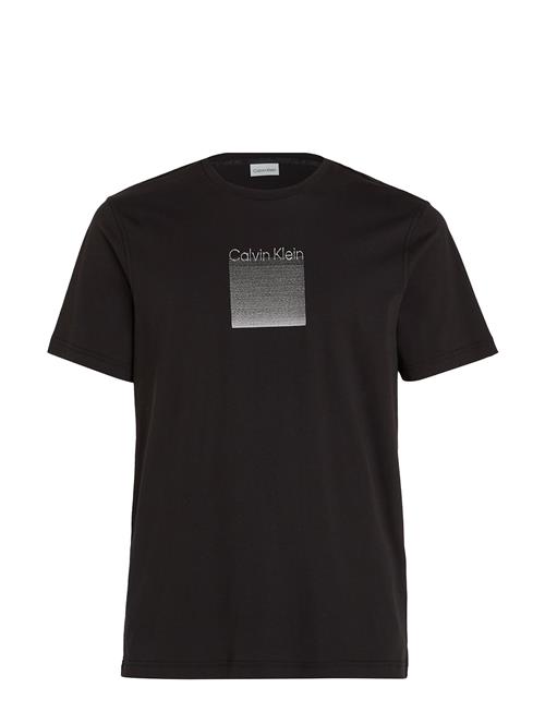 Calvin Klein Ombre Embroidered Logo T-Shirt Calvin Klein Black