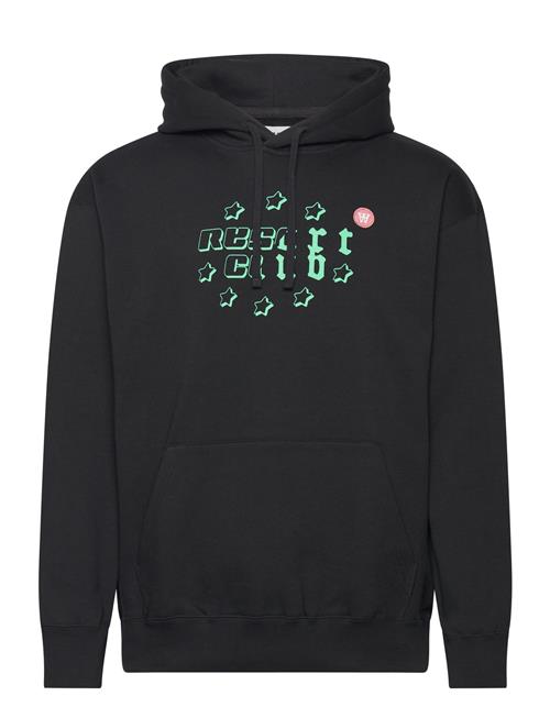 Cass Resort Club Hoodie Gots DOUBLE A BY W.W. Black