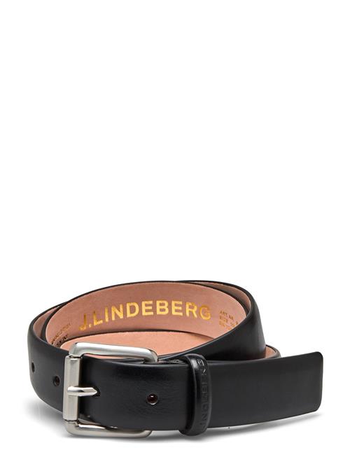 Bill Leather Belt J. Lindeberg Black