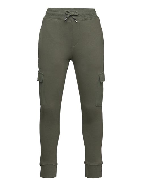 Mango Cargo Jogger Trousers Mango Green