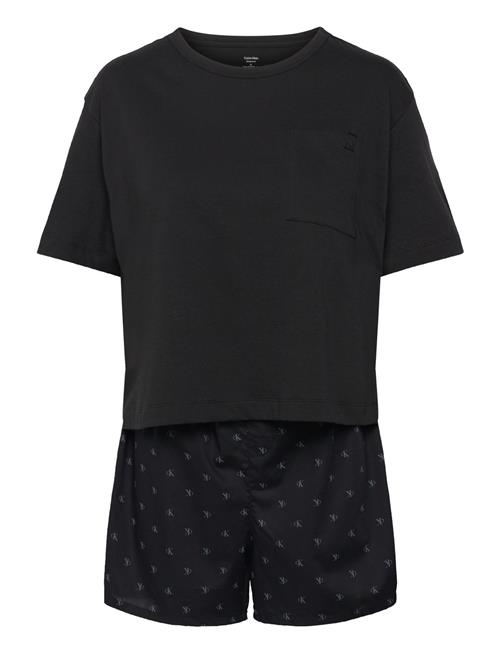 Calvin Klein S/S Short Set Calvin Klein Black