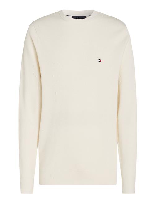 Tommy Hilfiger Essential Structure Crew Neck Tommy Hilfiger White