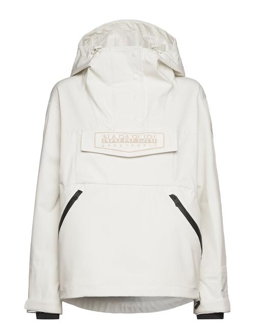 Rainforest Ice Anorak Jacket Napapijri White