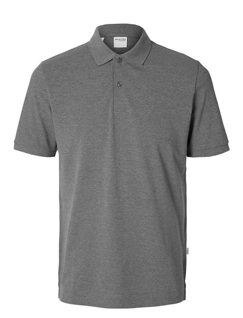 Selected Homme Slhslim-Atlas Ss Polo Selected Homme Grey