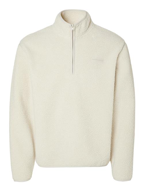 Selected Homme Slhstorm Fleece High Neck Sweat Selected Homme Cream