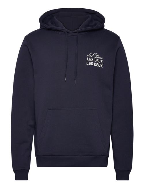 Les Deux Triple Hoodie Les Deux Navy