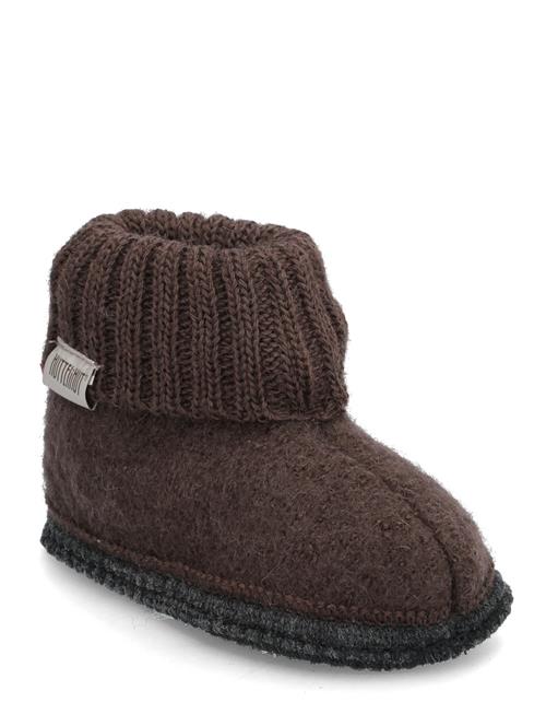 Huttelihut Slippers Wool Huttelihut Brown