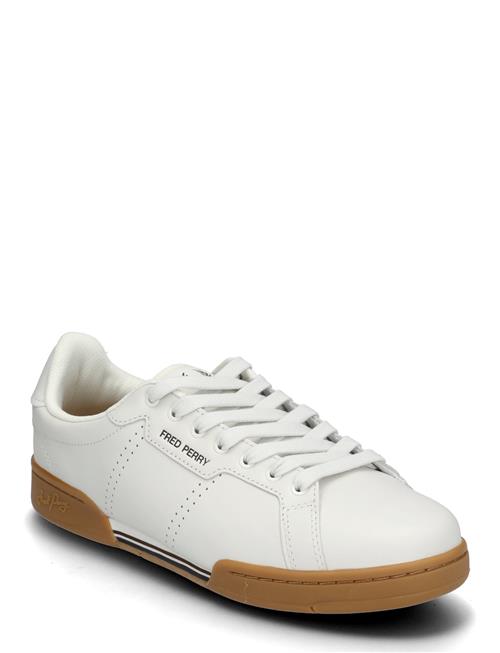 Fred Perry B722 Lthr / Branded Fred Perry White