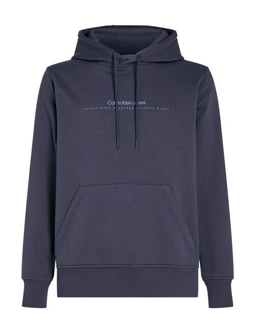 Calvin Klein Jeans Minimal Logo Hoodie Calvin Klein Jeans Navy