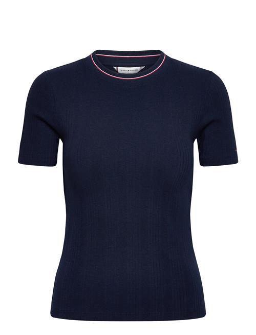 Rwb Slim Tee Ss C-Nk Tommy Hilfiger Navy