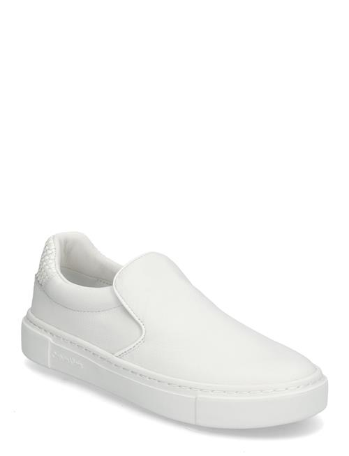 Cupsole Slip On - Woven Lth Calvin Klein White